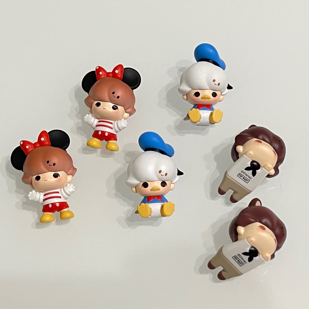 Pop Mart Dimoo Pop Bean Disney Minnie Donald Chip, Hobbies & Toys, Toys ...