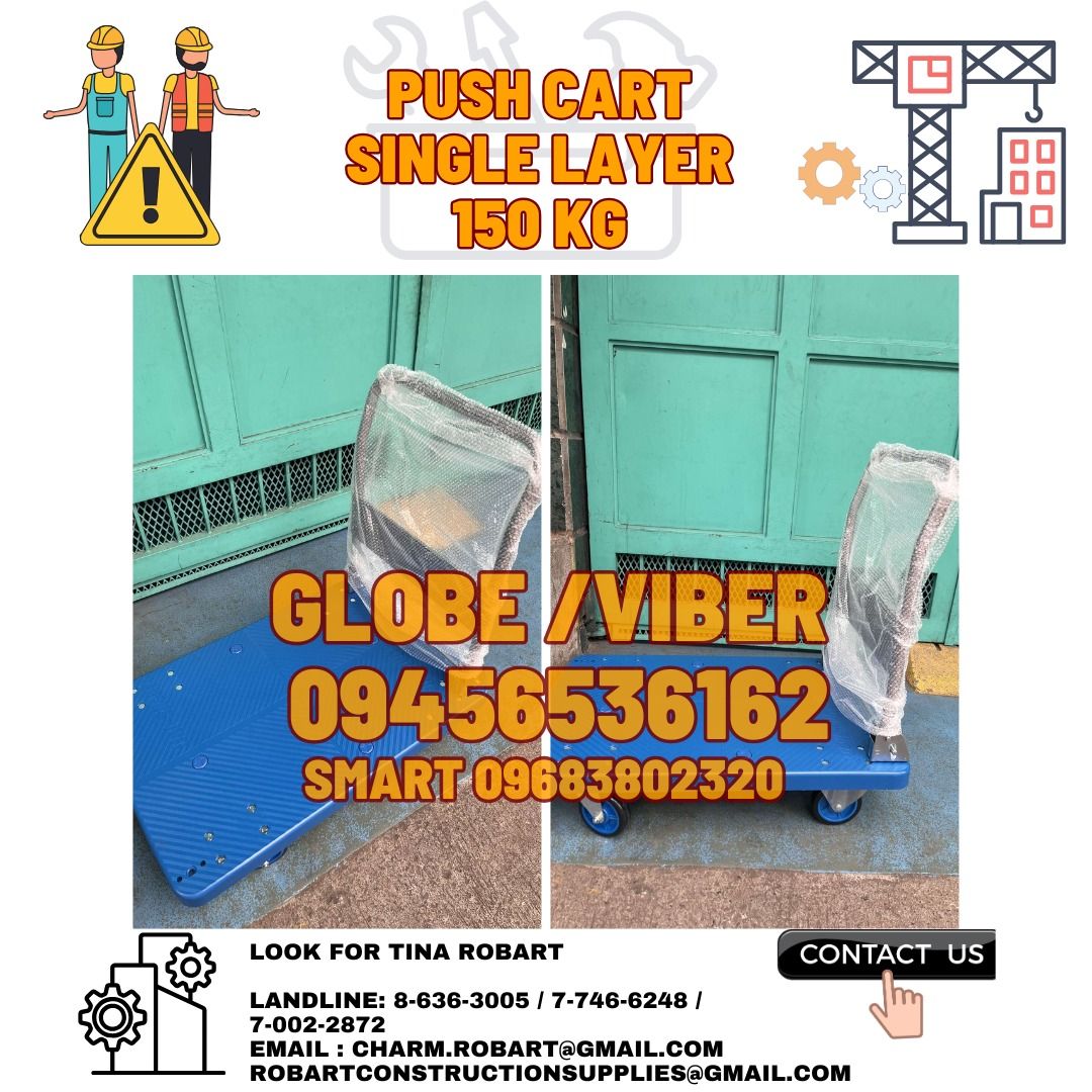 Prime Push Cart 1/2/3 Layer, Commercial & Industrial, Construction ...