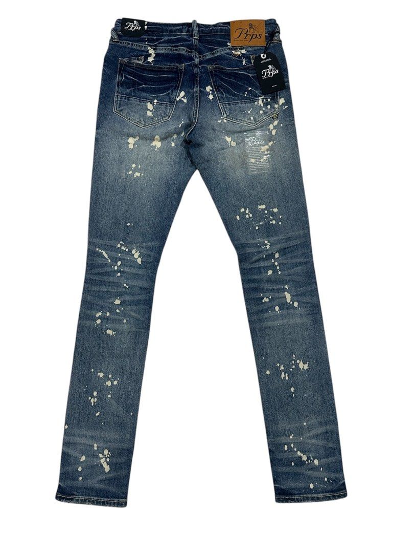 Prps - Cayenne Super Skinny Fit (Category: Jeans) located in Manila. Submitted by sophisticatedgoons (Listing ID 1364001093, Image 2). Description: PRPS Cayenne Super Skinny Fit Tagged size: 30 New with tag No issue Measurements (inches): Waistline - 16" Length - 43" Inseam - 33" Leg opening - 6".
