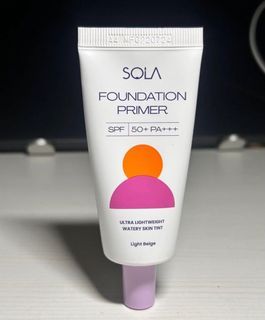 SEALED “Sola Foundation Primer” ( Light beige)