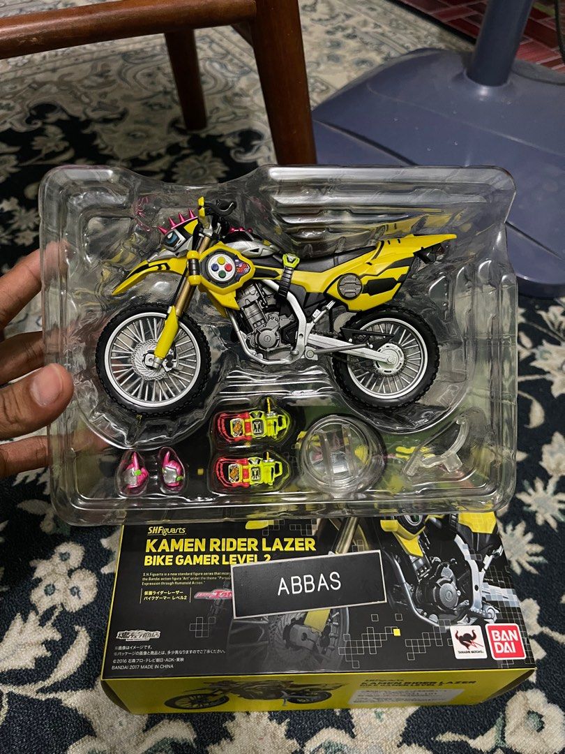 Shf Kamen Rider Lazer Bike Gamer Level 2, Hobbies & Toys, Toys & Games ...