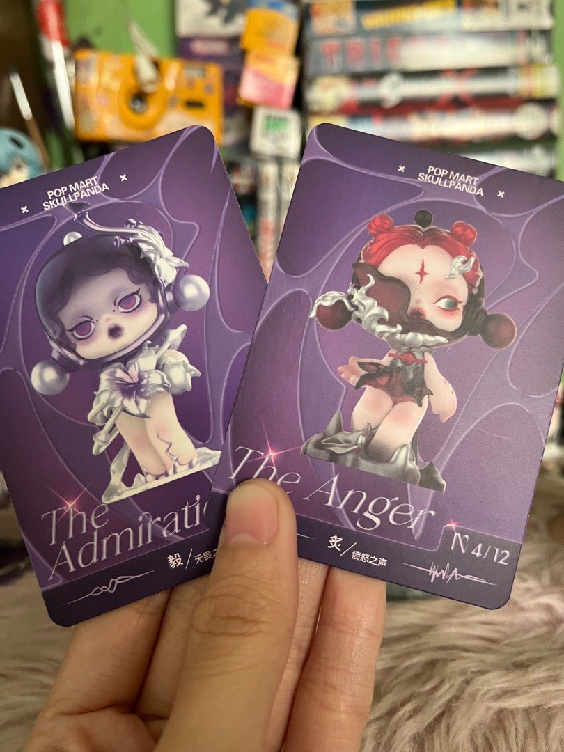 Skullpanda bundle (Category: Designer & Blind Box Toys) located in Carmona. Submitted by sighhhjussss (Listing ID 1364058485, Image 3). Description: -both includes the card and the box and the foil - in very good condition since naka display lang -rfs:downsizing .