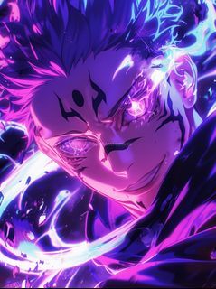 Sukuna Metal Print | HD Anime Wall Art | Premium Metal Poster | Jujutsu Kaisen - 011- A4 Size