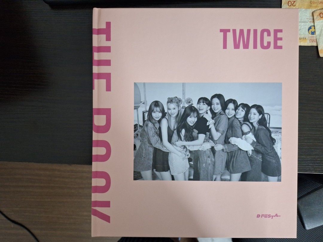 TWICE DFesta Photo Book Set (Category: K-Wave Merchandise) located in Manila. Submitted by dlssbc (Listing ID 1364003829, Image 3). Description: TWICE DFesta Photo Book Set Japan Edition Two Books inside: The Book and The Movie Blu Ray video disc available Near Mint Condition Selling for P1700 MOP: GCash, Metrobank, BDO Delivery via Lalamove. Buyer shoulders shipping fee..