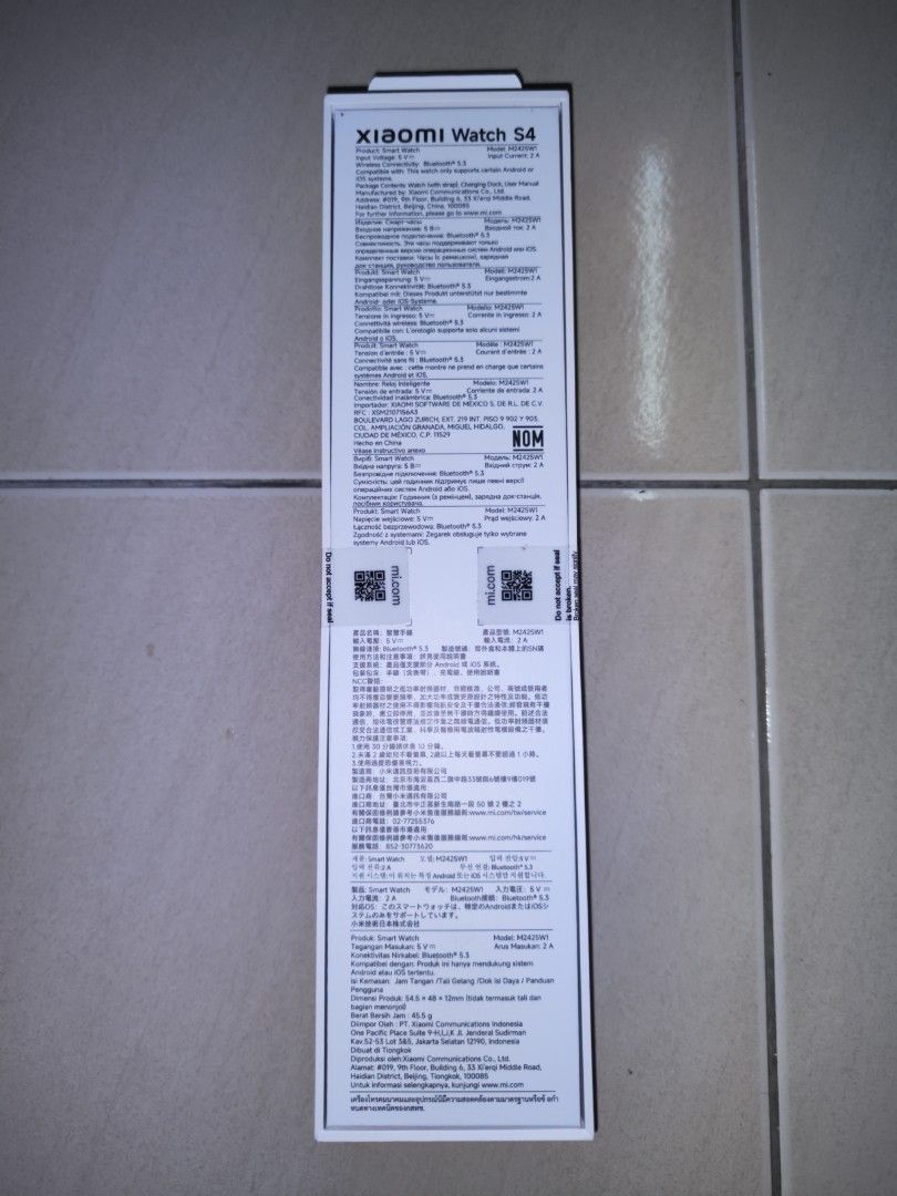 Xiaomi watch s4 (Category: Watches) located in Kuala Lumpur. Submitted by ricks7931786 (Listing ID 1364040729, Image 3). Description: # new.