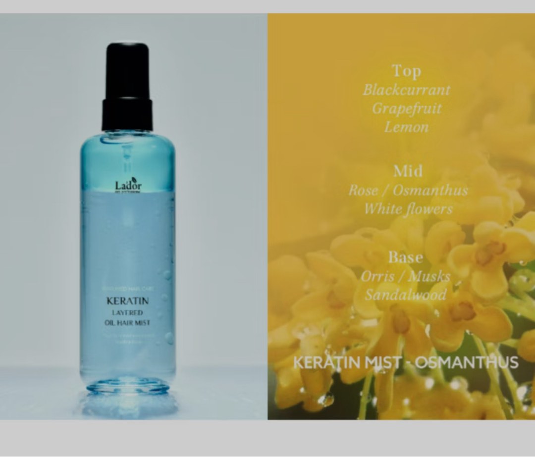 [La'dor] Keratin Layered Oil Hair Mist #Osmanthus 130ml main image 0