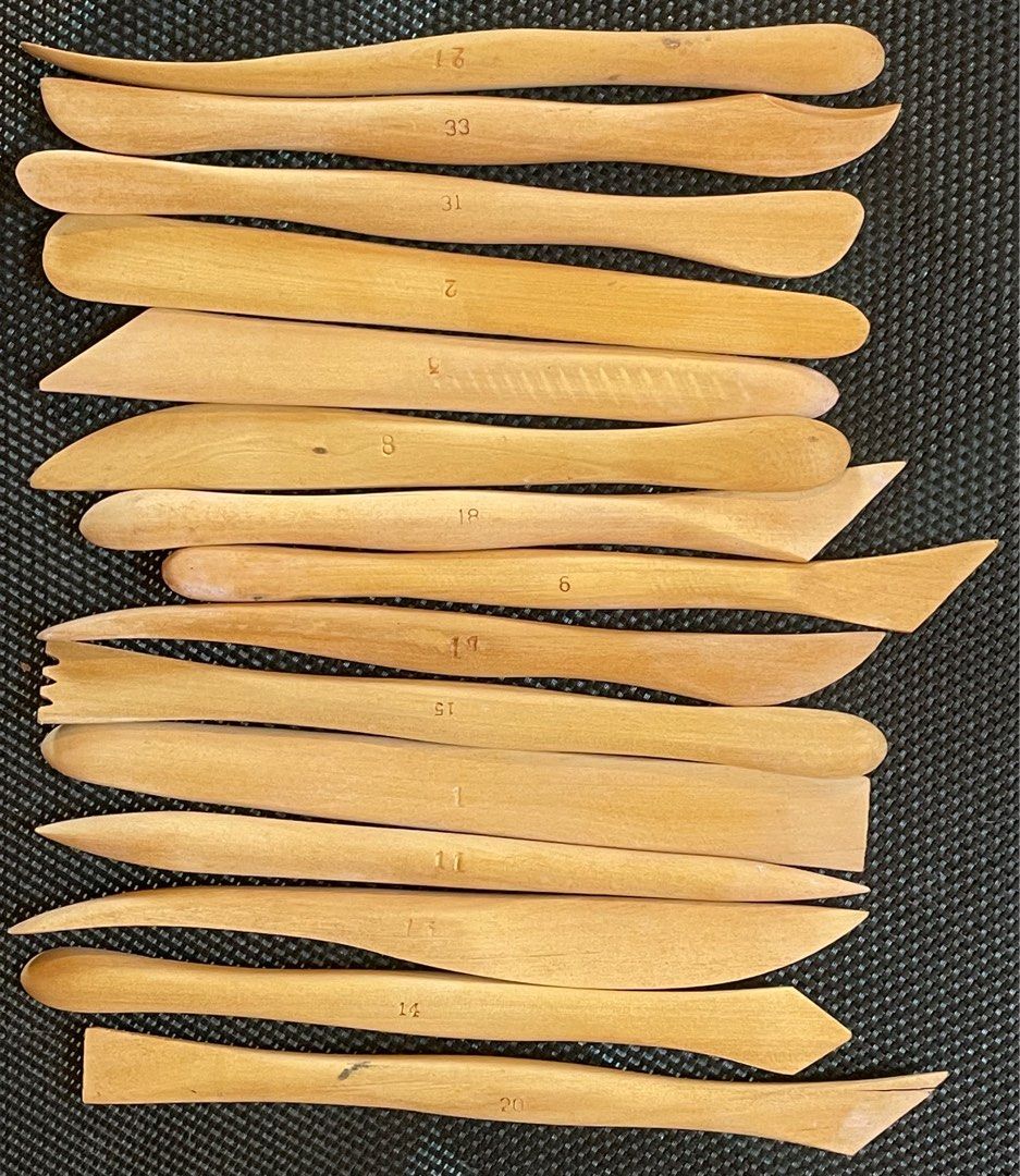 15 PCS WOODEN POLYMER CLAY MODELLING TOOLS (Category: Craft Supplies & Tools) located in Santa Rosa. Submitted by kookybooky (Listing ID 1364091318, Image 1). Description: PRICE IS EXCLUSIVE OF ANY ADDITIONAL PACKAGING & TRANSPORT FEES.