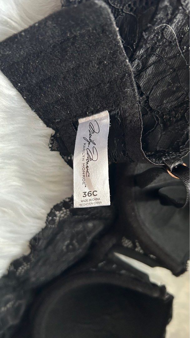 36C Marilyn Monroe Lace Bra (Category: Undergarments & Loungewear) located in Quezon City. Submitted by secondglanceph (Listing ID 1364105613, Image 3). Description: In good condition With push up pads .