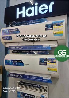 ❄️ HAIER SPLIT TYPE INVERTER AIRCON COOL CLEAN PRO SERIES AND HAIER UV COOL CLEAN DELUXE SERIES ❄️