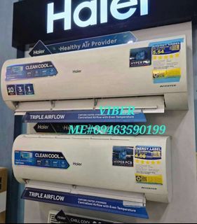 🤩 HAIER SPLIT TYPE INVERTER AIRCON COOL CLEAN PRO SERIES AND HAIER UV COOL CLEAN DELUXE SERIES