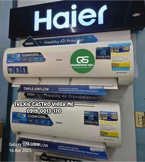 ❄️ HAIER SPLIT TYPE INVERTER AIRCON COOL CLEAN PRO SERIES AND HAIER UV COOL CLEAN DELUXE SERIES ❄️