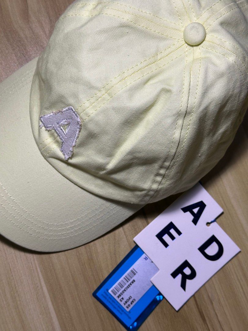 Ader Error '21 Spring Summer Cap (Category: Caps & Hats) located in Tarlac. Submitted by _dam3 (Listing ID 1364130279, Image 1). Description: ader error 2021 spring summer osfa excellent condition complete with tags off/legit 500 only msg me.