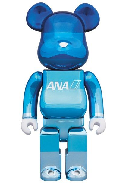 BE@RBRICK x 全日空ANA 100% 兩件組, 書籍、休閒與玩具, 玩具