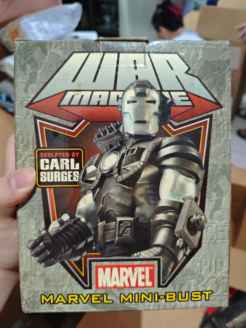 Bowen Marvel (Iron Man) War Machine Mini-Bust (Category: Figurines & Statues) located in Pasay City. Submitted by fcsean (Listing ID 1364157824, Image 1). Description: .
