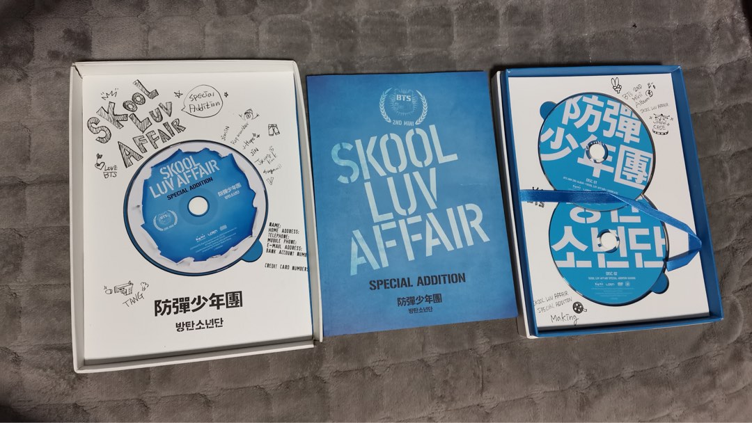 BTS Skool Luv Affair Special Addition First Pres, Hobbies & Toys