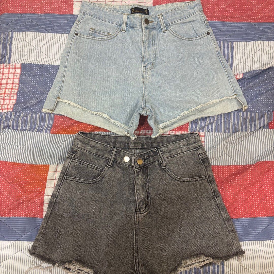 [BUNDLE] Unbranded High-Waisted Shorts S:28 (Category: Shorts) located in Manila. Submitted by arqchie (Listing ID 1364192857, Image 3). Description: Five shorts for only 150 pesos! (If you’re not going to take all, one for 40 pesos.) RFS: Decluttering If you have any questions regarding the product, feel free to message me..