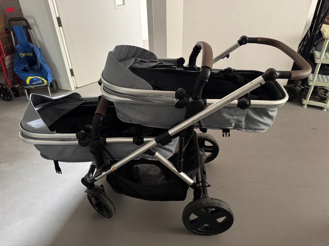 Stroller Cupla Duo Travel System Cúpla Duo Double Stroller, Babies