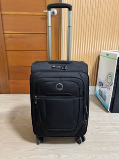 Delsey Paris Helium Dlx 2.0 Noir 55cm Luggage (Small, Carry on)