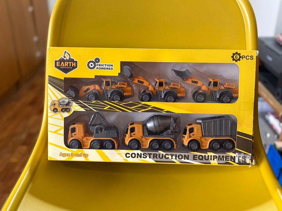 Earth Movers Construction Vehicles (Category: Construction Tools & Equipment) located in Marikina City. Submitted by erncm (Listing ID 1364082683, Image 1). Description: Selling because we have tons of construction vehicles (different sizes) at home. Shipping fee care of buyer..