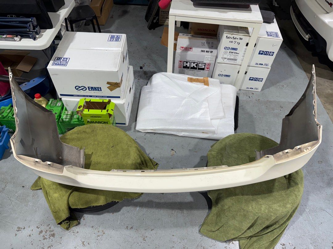 Fd2r Rear FD2R Original Stock Rear Bumper, Car Accessories, Accessories on Carousell