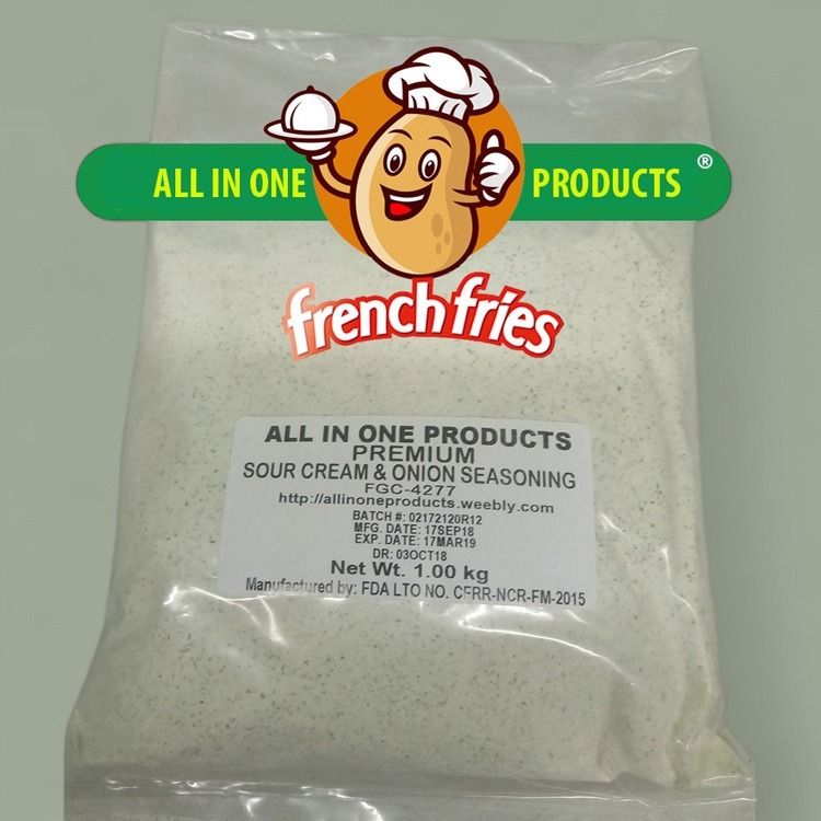 French Fries Flavoring Powder 1kg Potato Kangkong Chips Corner Powder ...