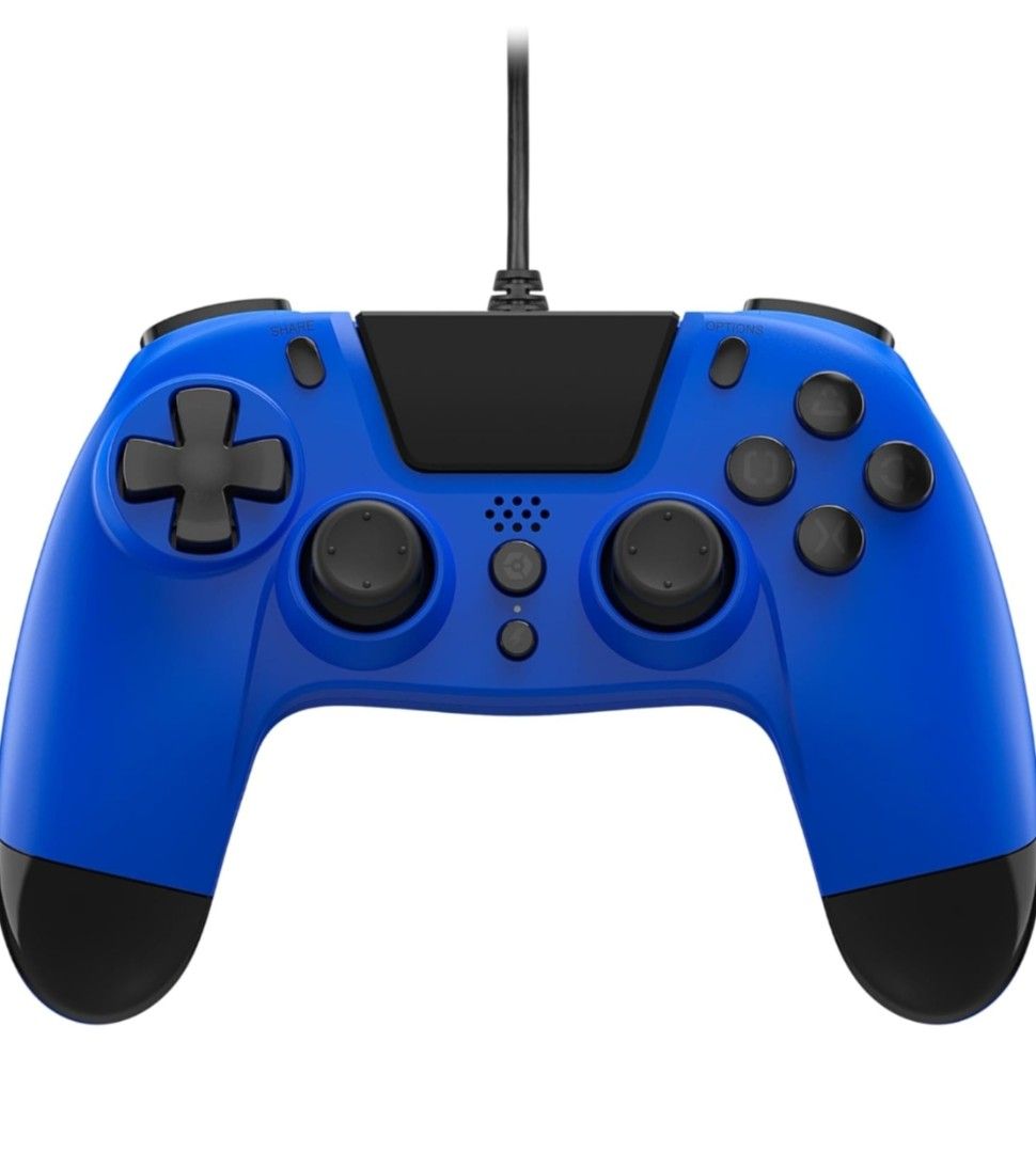 Gioteck Wired Controller (Category: Controllers) located in Singapore. Submitted by elitesnipersauction (Listing ID 1364129888, Image 2). Description: 🔥 Fire Cheap Sale 🔥 Gioteck Wired Controller Model : VX 4 Compatible With PC And PS4 Blue Color Like New In Box but box is damaged due to shipping but item is fine and working Only 3 Sets Available Delivery at additional $7(3working days)/$20 for express delivery(same/next day) or u can self coll