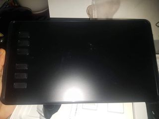 Graphic artist drawing tablet