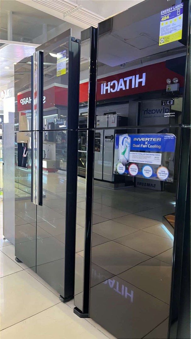 HITACHI INVERTER REFRIGERATOR (Category: Refrigerators and Freezers) located in Manila. Submitted by may572156 (Listing ID 1364181794, Image 2). Description: HITACHI INVERTER REFRIGERATOR R-v540pg7 bbk Srp 55,990 Cash 44,000 R-vg540pg7 Gbk Srp 58,990 Cash 50,000 R-w660pg7-gbk Srp 74,900 Cash 58,400 R-w660pg7 1ggr Srp 74,900 Cash 58,400 R-s700pg0-1gbk Srp 86,900 Cash 67,600 R-s700pg0-1gs Srp 86,900 Cash 67,600 R-wb640vg0-1gbk Srp 99,900 Cash 77,90