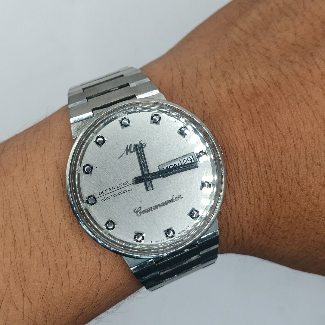 Jam tangan sacond original Mido Commander Ocean Star Datoday