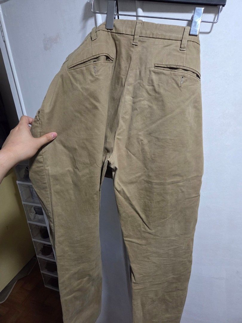 Marks and Spencer Khaki Chinos size 38 (Category: Chinos) located in Manila. Submitted by treborocin (Listing ID 1364141295, Image 2). Description: Marks and Spencer Khaki Chinos Slim Fit, size 38 Good as new, no issues M&S Marks & Spencer.