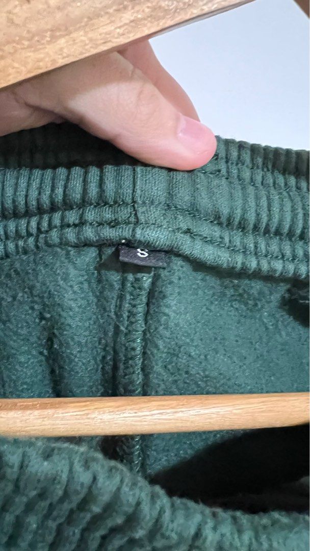MN+LA Jogging Pants (Category: Joggers) located in Taguig. Submitted by sean.roxas (Listing ID 1364111872, Image 2). Description: Dark Green MN+LA jogging pants.