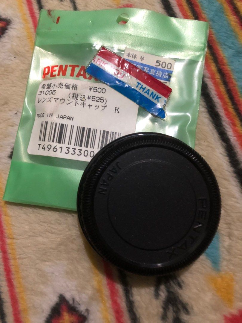 Pentax lens cover cap (Category: Other Photography Accessories) located in Quezon City. Submitted by markgolveo (Listing ID 1364197834, Image 2). Description: Pentax lens cover cap.