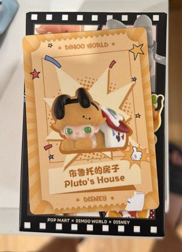 POPMART Dimoo X Disney Pluto’s House (Category: Designer & Blind Box Toys) located in Caloocan City. Submitted by kianfrisco (Listing ID 1364141155, Image 1). Description: Opened Blindbox Pluto’s House Complete.