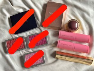 Preloved High-end Blushes Dior Patrick Ta Pat Mcgrath Labs Hourglass