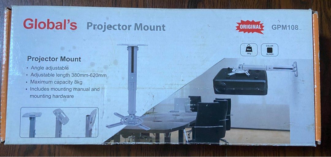 Projector Mount (Category: Projectors) located in Paranaque City. Submitted by axenturesolutions (Listing ID 1364191240, Image 1). Description: Global’s Projector Mount / GPM108.