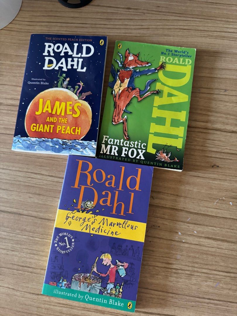 Roald Dahl books bundle (Category: Children's Books) located in Makati City. Submitted by kdl123 (Listing ID 1364084167, Image 1). Description: Take all for 300.