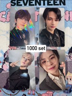 Seventeen Shohikigen PC Set Wonwoo Jun Hoshi Woozi 96z