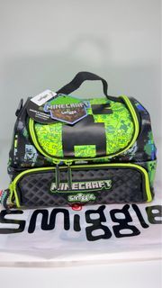 Smiggle mine craft lunch bag for kids