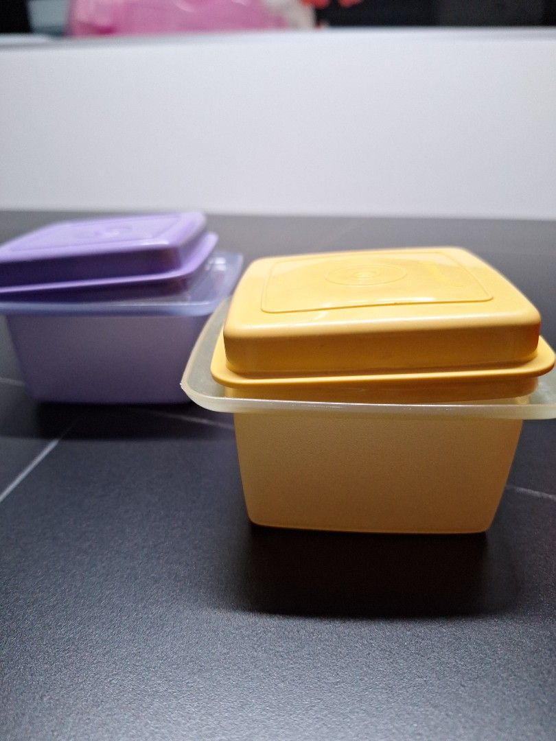 Square tupperware container, Furniture & Home Living, Kitchenware ...