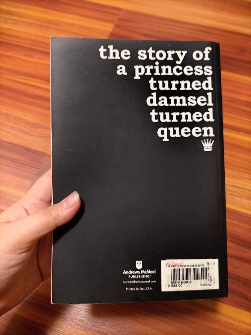the princess saves herself in this one (Category: Storybooks) located in Quezon City. Submitted by cclazo1029 (Listing ID 1364212050, Image 2). Description: Hi, CJ here and I'm unhauling books 📚🥳 Poetry book It is an authentic copy (NBS tag is at the back). Side has a bit of dust and dirt as seen in the photos. No writings / annotations, tabs or highlights Prices are slightly negotiable ✨ 👛Payment via Gc@sh, Uniön Bänk or Ländbänk 🚚Delivery v