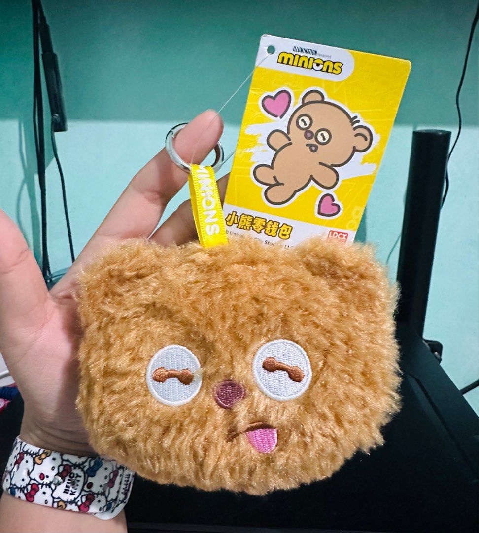 Tim Bear Coin Purse Keychain (Category: Character Goods) located in Marikina City. Submitted by cadencelane (Listing ID 1364208982, Image 1). Description: Authentic Complete with tag Approx 8cm ACTUAL PHOTOS ARE POSTED ‼️‼️‼️ Shipping Available Nationwide ‼️‼️‼️.