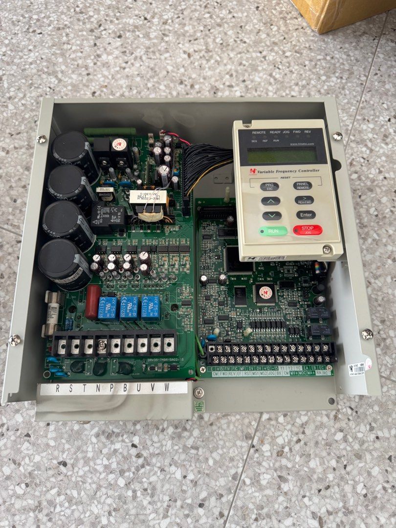 Variable Frequency Controller (Category: Other Accessories) located in Singapore. Submitted by ejtalexandra (Listing ID 1364091860, Image 1). Description: VFC1200-F23P7B Spoilt. Selling for parts Price negotiable.