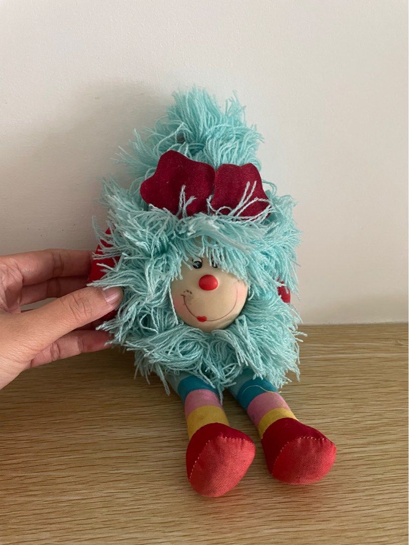 Vintage Rainbow Brite Sprite Blue Plush Toy (Category: Plushies & Soft Toys) located in Quezon City. Submitted by shopgood_mnl (Listing ID 1364138921, Image 1). Description: #luvearth.