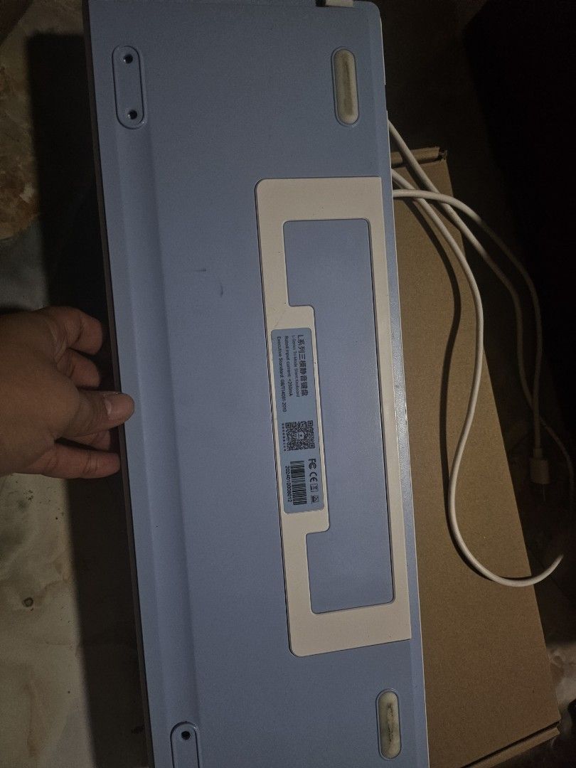 Wired and wireless keyboard (Category: Computer Keyboard) located in Makati City. Submitted by aceaceyye (Listing ID 1364162582, Image 2). Description: As is item, spare keyboard Item is working well Yung stand lang nung keyboard wala na po.