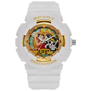 (2pc/2 pairs) One Piece Pirate King toy watch #PDC 94072264242314844289110