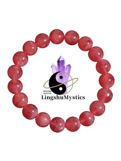 Natural Argentine Ice-Grade Rhodochrosite Bracelet** | Attract Genuine Romance | Enhance Marriage | Love Crystal | Single Circle Design | Perfect Gift Choice64227220243331110