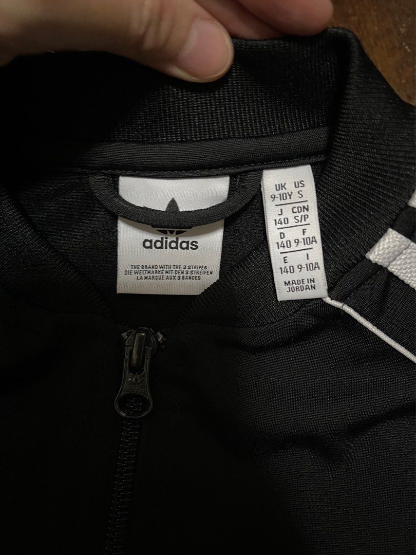 Adidas jacket kids (Category: Babies & Kids Fashion) located in Manila. Submitted by declutterfindss (Listing ID 1364349414, Image 2). Description: PLS READ FIRST Authentic Adidas tracksuit jacket No flaws Size 9-10yrs LAST PRICE ALREADY WILL NOT REPLY TO LOW BALLERS SF c/o buyer same day delivery or Gogoxpress only MOP Bpi or Gcash only.
