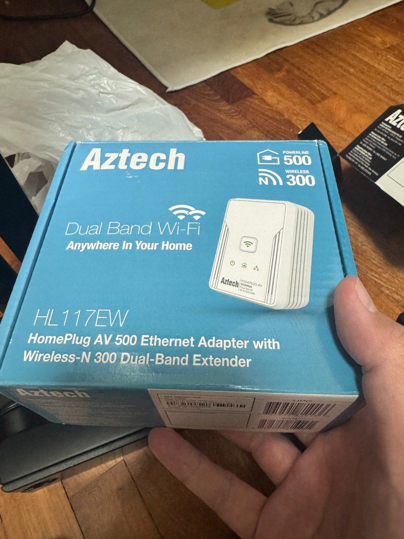 aztech HL119EP smartlink homeplug63223286650498110
