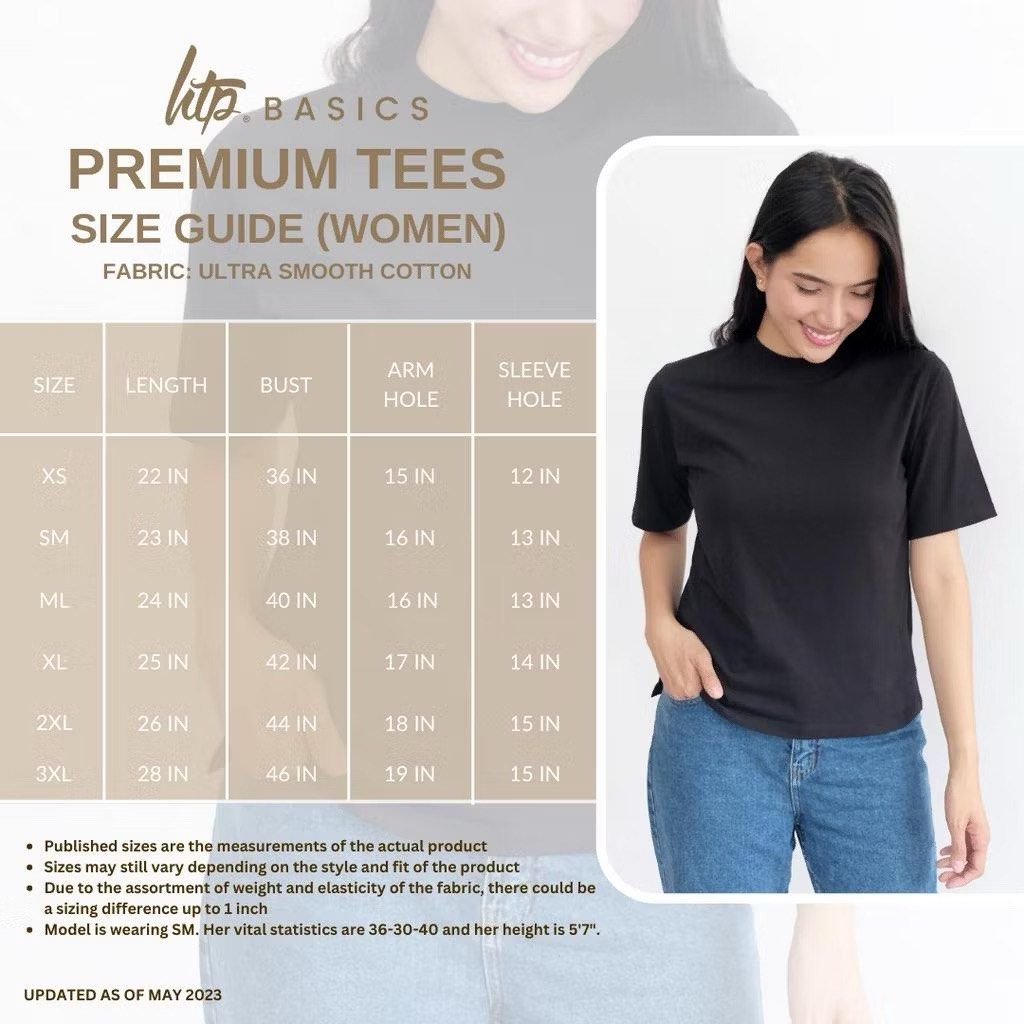 basic premium tee 3/4 sleeve office top in maroon [htp basics] (Category: Others Tops) located in Muntinlupa City. Submitted by mikhasellsstuff (Listing ID 1364304125, Image 3). Description: Brand new. Selling for a lower price (SRP is 320) Available size: ML.