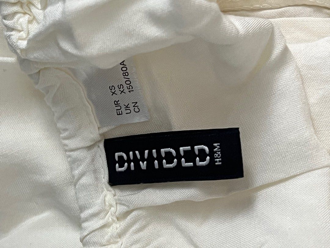 Boho off White Smock-detail blouse off shoulder (Category: Blouses) located in Davao. Submitted by shopbees (Listing ID 1364281351, Image 3). Description: RFS: Decluttering No when worn Only used Presko Kept in storage.